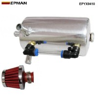 EPMAN UNIVERSAL BREATHER TANK&OIL CATCH CAN TANK WITH BREATHER FILTER ,0.5L EPYX9410